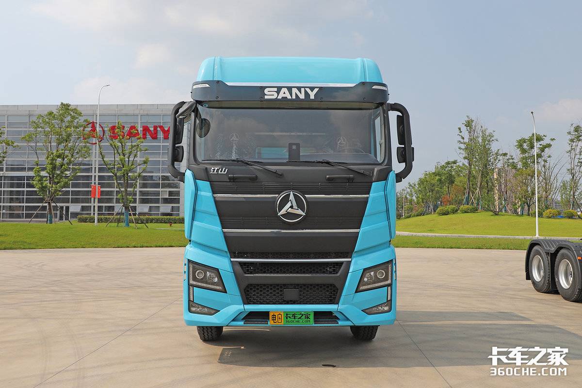 350-degree battery Sany new heavy truck battery life broke 200km.