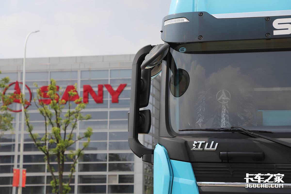 350-degree battery Sany new heavy truck battery life broke 200km.