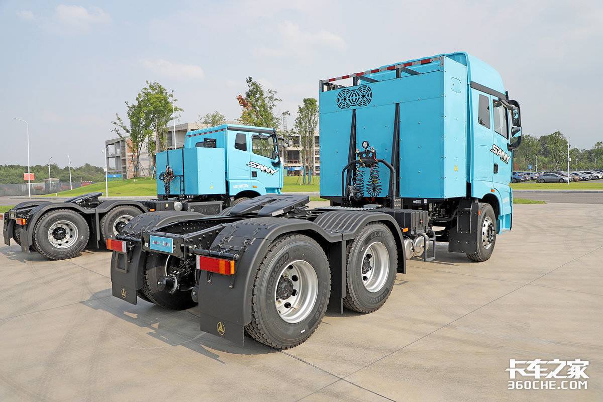 350-degree battery Sany new heavy truck battery life broke 200km.